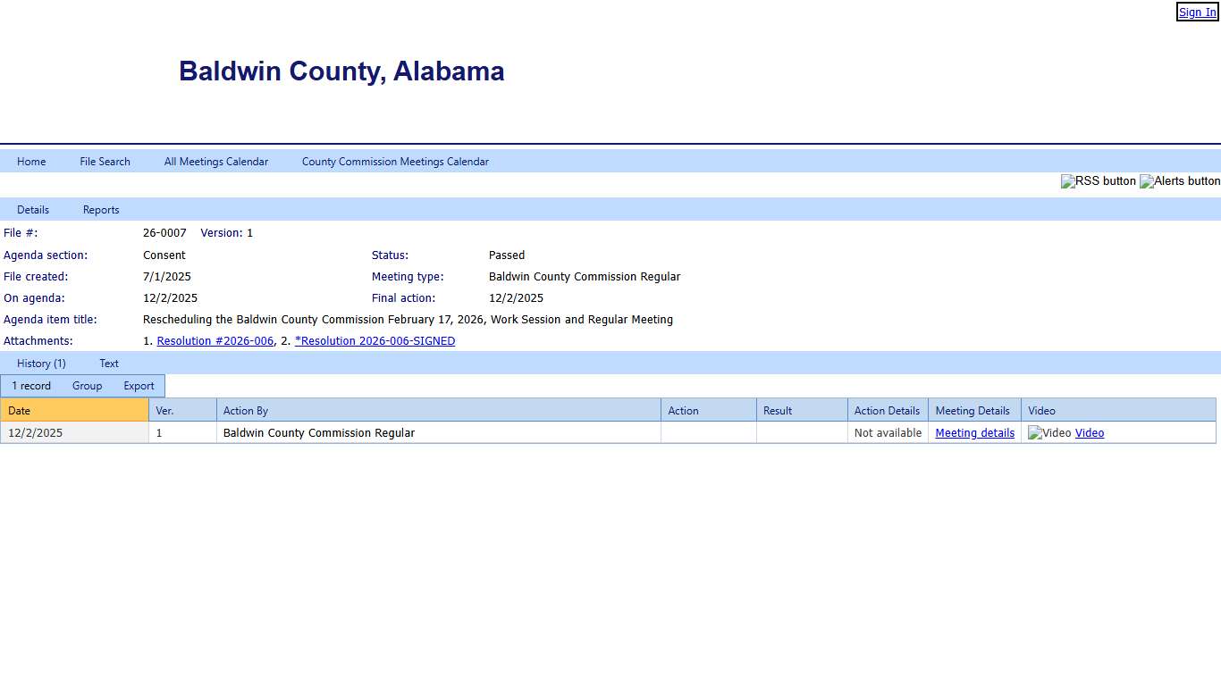 Baldwin County Commission - File #: 26-0007